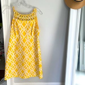 Lilly Dress bamboo print